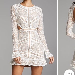For Love and Lemons Emerie Cutout Dress